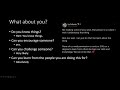 WWHF 2020 (Virtual): Teaching And Mentoring Others - Kellon Benson