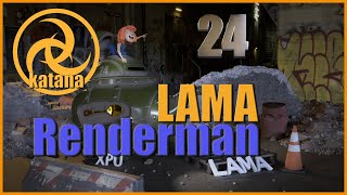 LAMA In Katana | Renderman tutorial