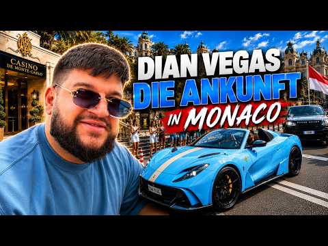 DIE ANKUNFT IN MONACO 😤💰 || Dian Vegas Live