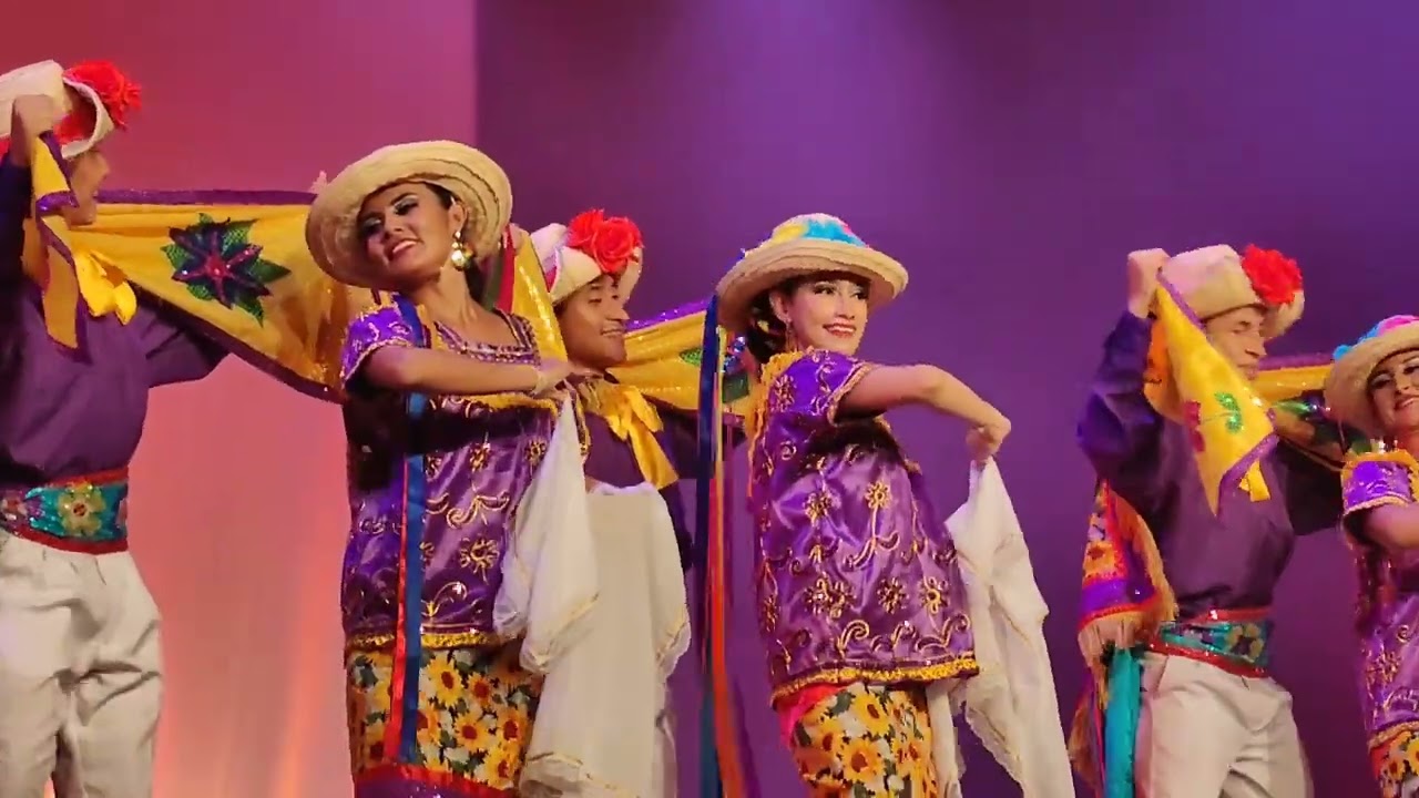 Le groupe du Nicaragua au festival de Confolens