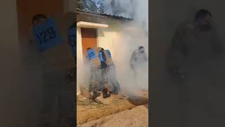 Tear Chilly Gas inside closed chamber • NSG training • Black Cat Commando • SI Atrahi Bhanjan #nsg Tear Chilly Gas inside closed chamber • NSG training • Black Cat Commando • SI Atrahi Bhanjan #nsg