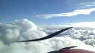Cloudy Day Over San Diego CA in a Beechcraft 76 (BE-76 Duchess)