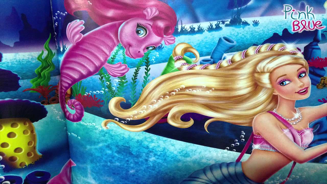 Barbie - Histórias encantadoras: Sereia das pérolas; Barbie Butterfly e a  princesa Fairy; Escola de princesas