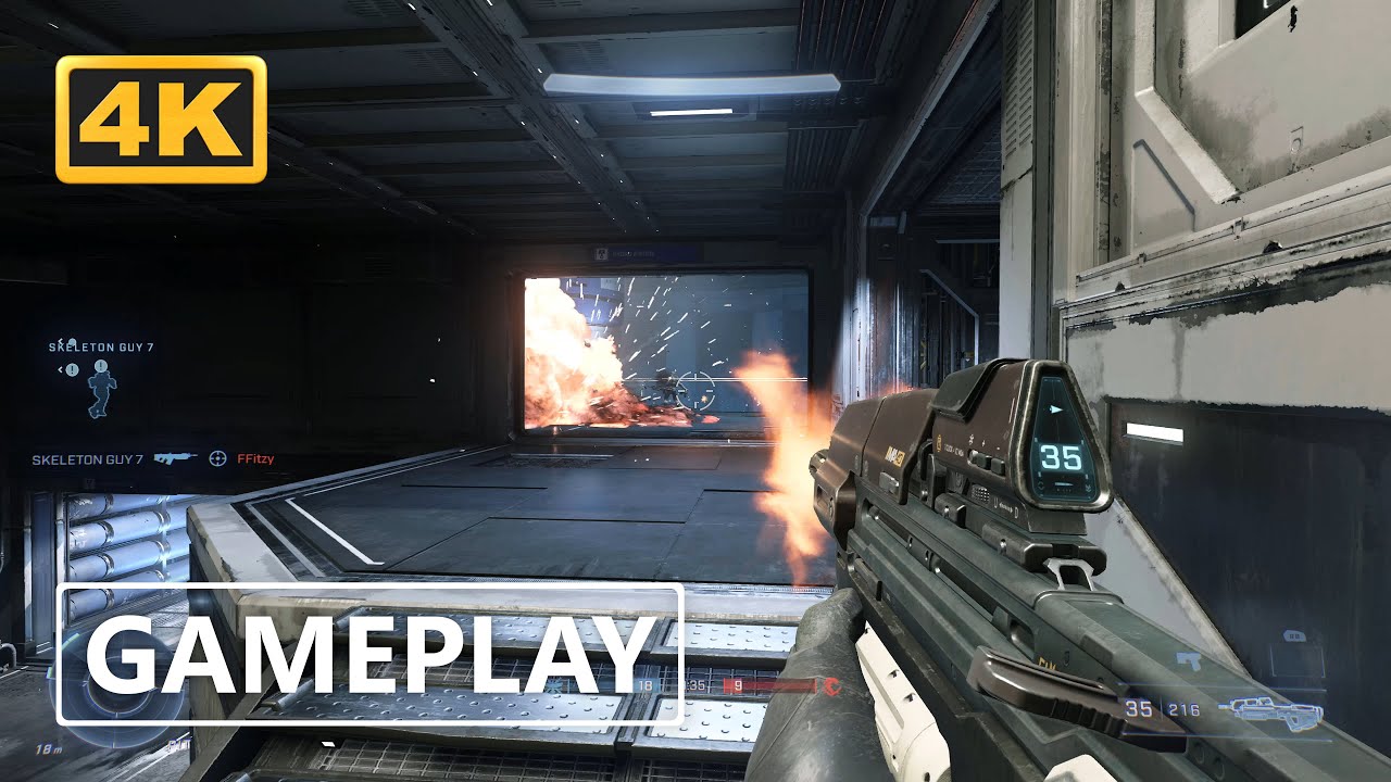 Halo Infinite Xbox Series X Gameplay 4K - YouTube