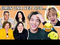 FRASES ICÓNICAS DE JIMIN QUE ARMY JAMÁS OLVIDARÁ ✨| Reacción EN FAMILIA!! 🧡