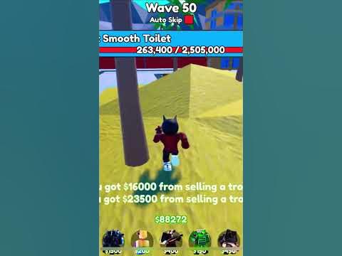 Beating nightmare on#robloxtoilettowerdefense - YouTube