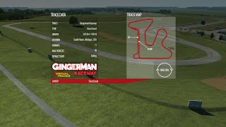 Rfactor2 - Onboard Palatov D4 GingerMan Raceway Full (1:22:581)