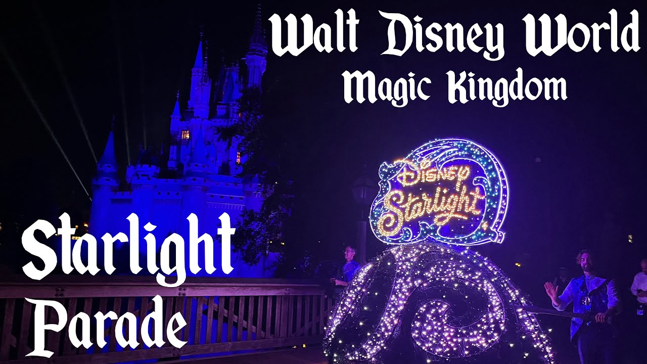 (4K) Walt Disney World's Magic Kingdom Starlight: Dream the Night Away Parade