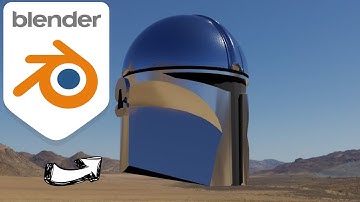 Mandalorian Helmet | Blender | Gaming Project