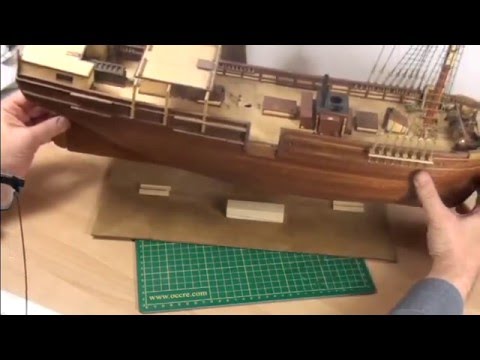 un soporte para barco de modelismo - YouTube