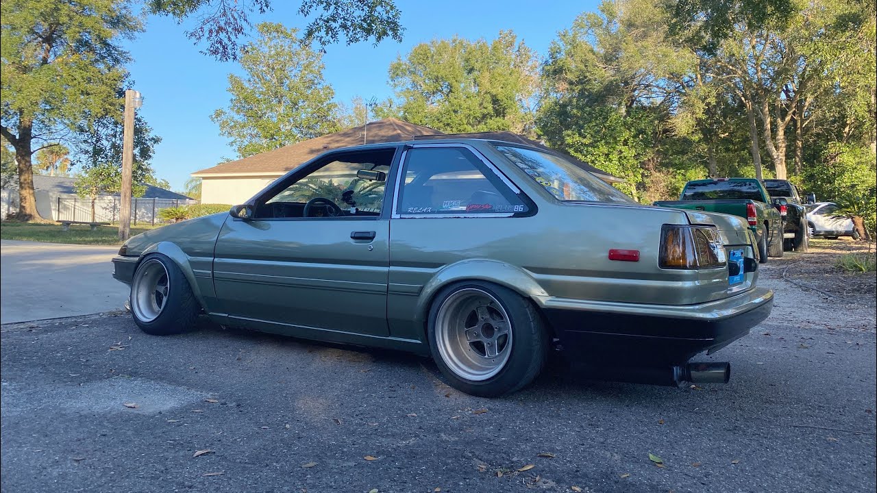 AE86 Oldschool vintage nostalgia build. Rebuilding and upgrading