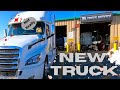 Another Problematic Freightliner Cascadia | Fixing AIR Leak & Doing TRUCK Wash On My 34HR RESET OTR