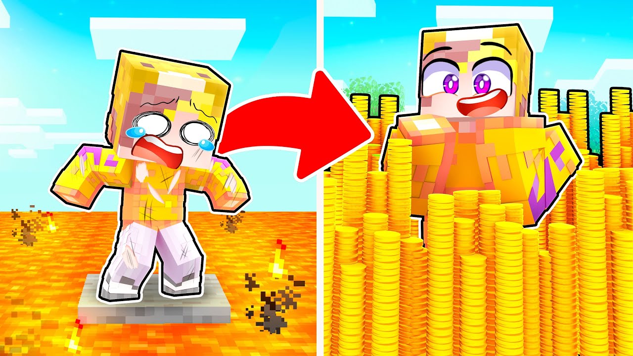 Minecraft ΑΛΛΑ ΓΙΝΟΜΑΙ ΠΟΛΥ ΤΥΧΕΡΟΣ!