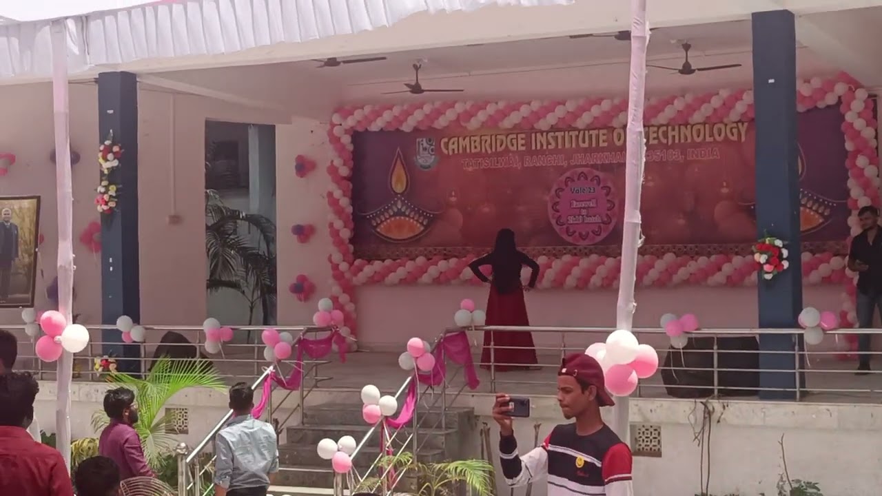 dance performance in Cambridge institute of technology Ranchi
