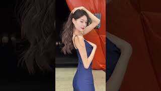 Elegant Car Model Walk