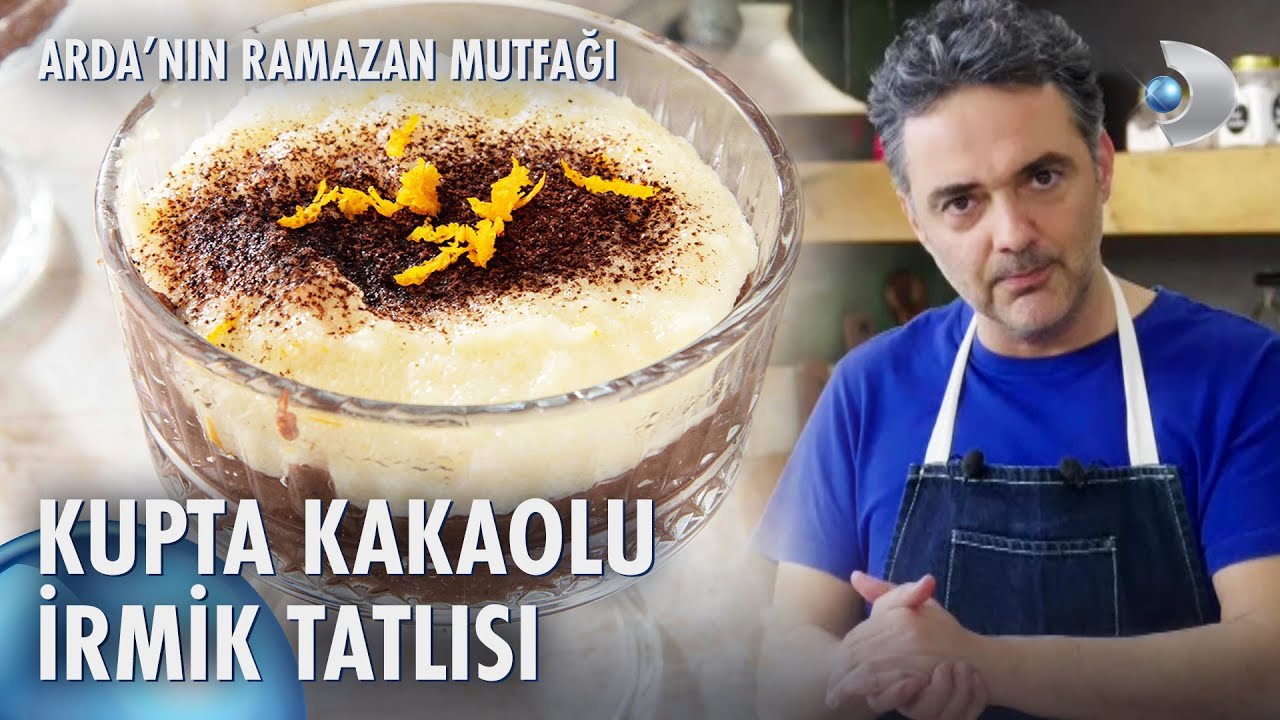 Kupta Kakaolu İrmik Tatlısı Tarifi 😋 Arda'nın Ramazan Mutfağı 119. Bölüm