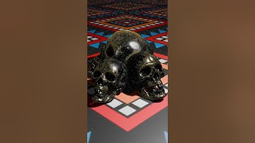 Blender sand simulation #animation #asmr #asmrsounds #blender