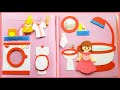 Quiet Book Dollhouse for kids|Busy Book for toddler|Activity Book|Felt Book