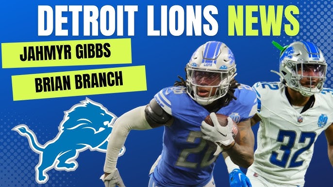 Lions Notes: LBs, Gibbs, Branch