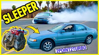 Sleeper Accord Blows Motor + First Ever Burnout Attempt