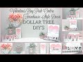 DOLLAR TREE DIY VALENTINE'S DAY PINK OMBRE FARMHOUSE STYLE DECOR