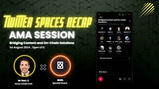 Nova X Buidl AMA (Podcast 9)