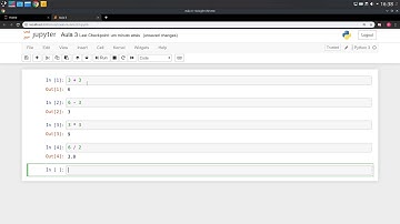 Python Básico 03 - Operações aritméticas.