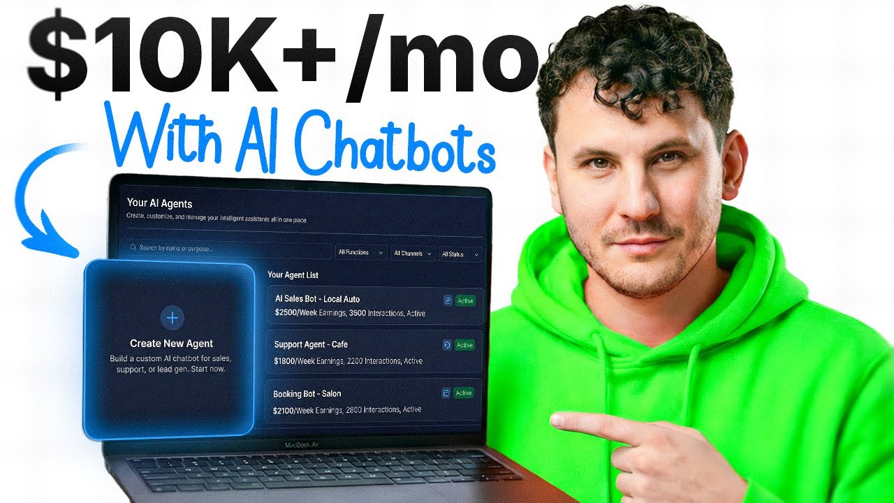 How to make $2500 per week selling AI chatbots to local businesses