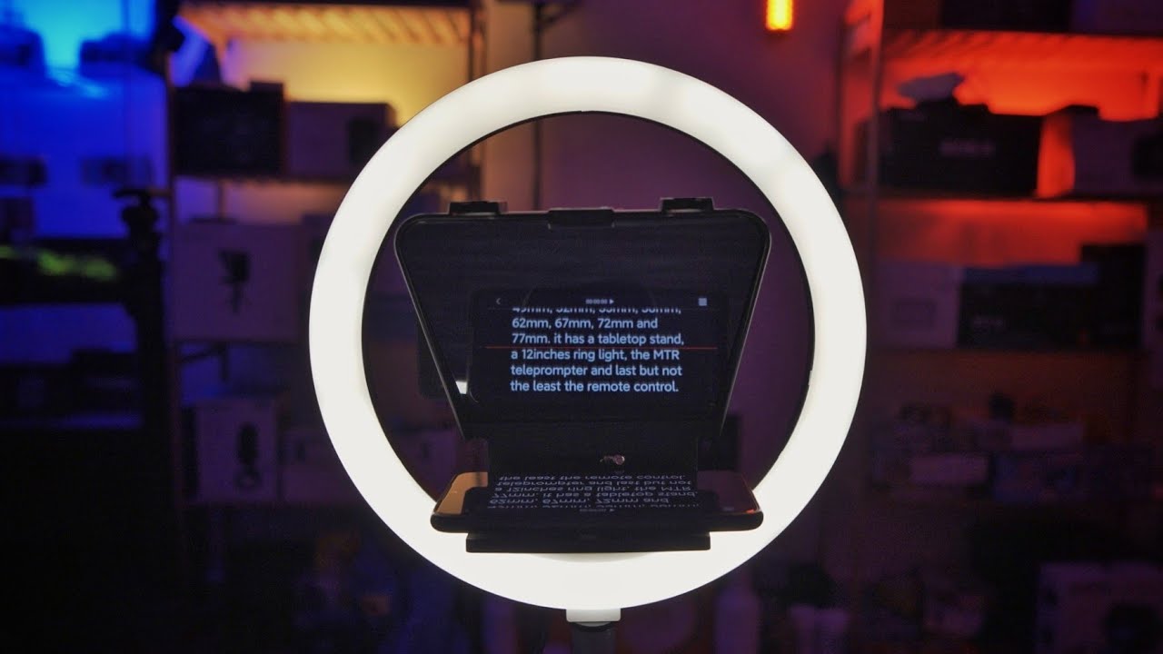 MOMAN MTR | 2 in 1 TELEPROMPTER | GREAT JOB