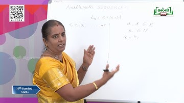 Class 10 | Maths | Numbers and Sequence | Arithmetic Progression | Unit 2 | EM | Kalvi Tv.