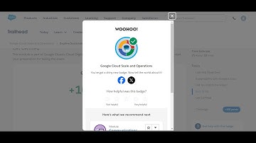 Google Cloud Scale and Operations | Trailhead Salesforce #2024