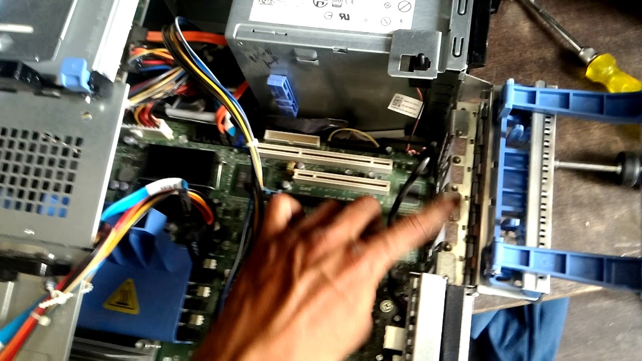 How to open Dell Precision t5500 graphic card YouTube