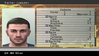 Ferran Torres Face PES 6 con editor interno