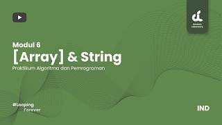 Modul 6 | [Array] & String