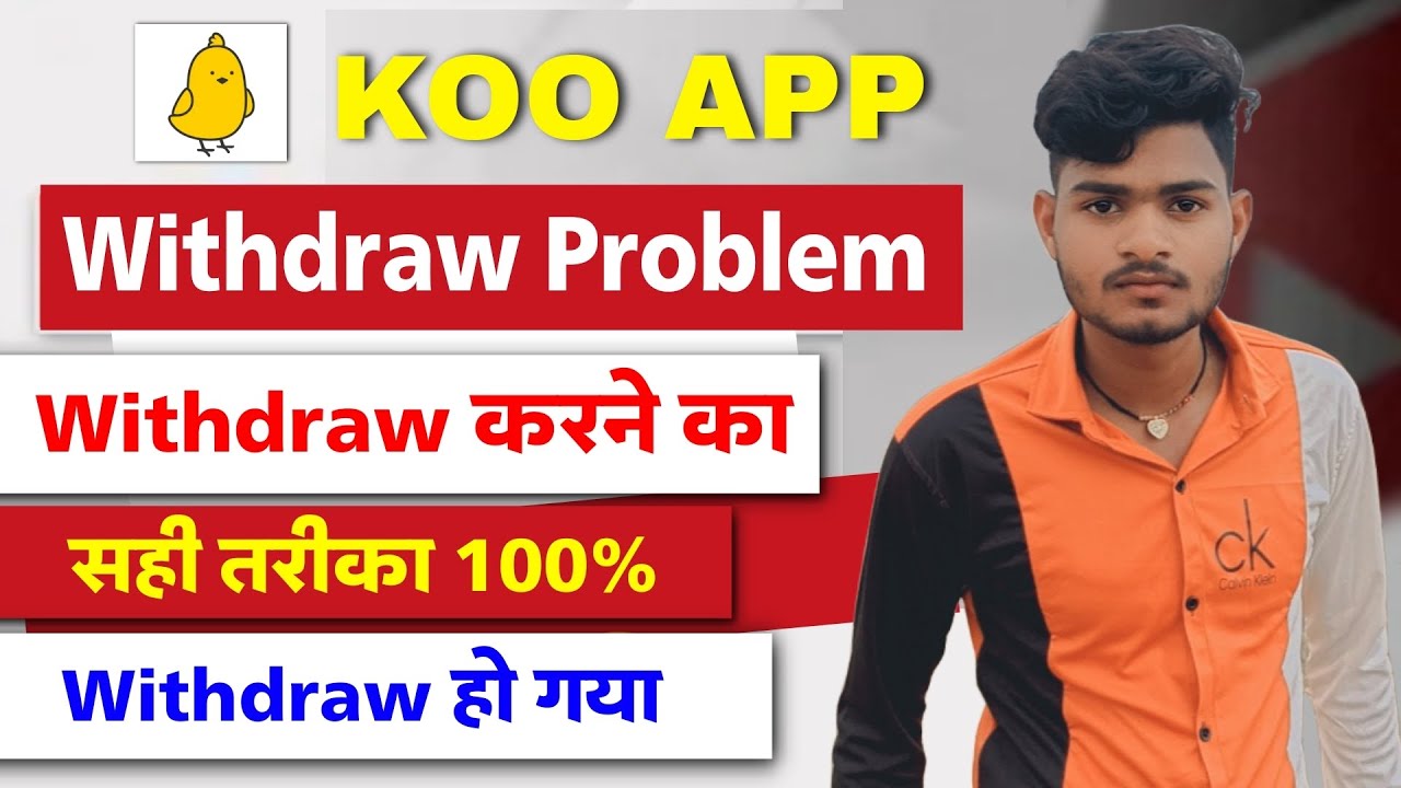 Koo App withdraw Problem | Koo App Withdraw karne ka Sahi tarika 100% withdraw Ho Gaya | 👌😊