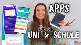 15 APPS für SCHULE & UNI, die du kennen solltest// iPad + Handy