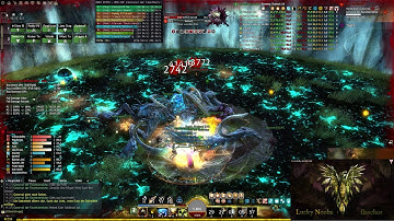 Guild Wars 2: [LN] Gorseval 10man Off Meta Comp - 4:34 left | Holosmith PoV