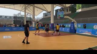 Nepal easy victory over Thailand (shoot it dragon) basketball 3x3 yunnan china basketball
