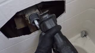 How To Replace A Shower Valve Through Fiberglass - Gilbert, AZ