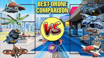 🔥 ALL DRONE WEAPONS 1VS1 STYLE COMPARISON DAMAGE! || WAR ROBOTS WR ||