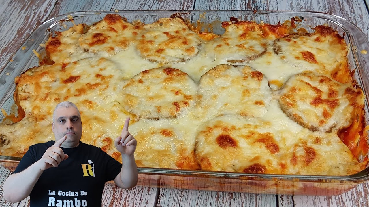 Lasaña de Berenjena CON Solo 3 INGREDIENTES 🍆 !Es lo Mejor que he Comido Nunca¡ 🍆💥BRUTAL 💥