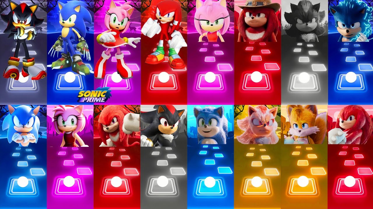 Видеоклип на кавер MEGA-MIX SHADOW SONIC, AMY ROSE, TAILS, SUPER SONIC & ALL COFFIN DANCE | TILES...