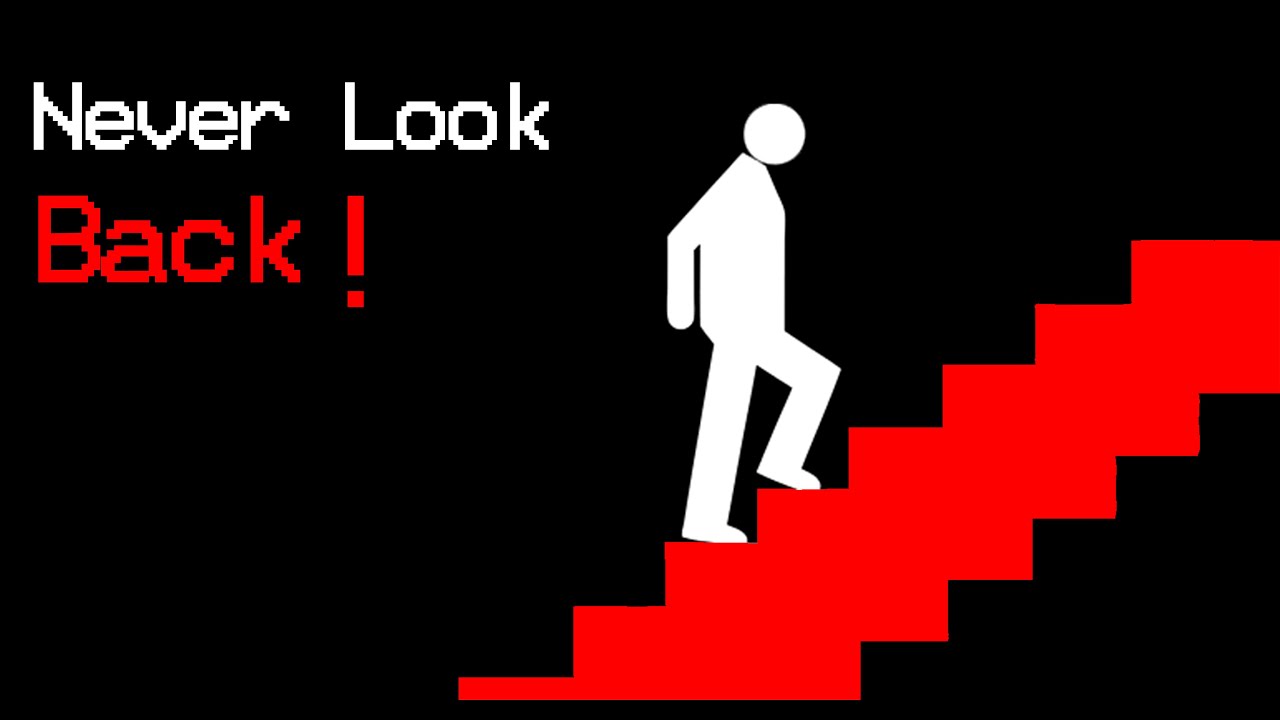 Never look back while climbing stairs - Analog Horror