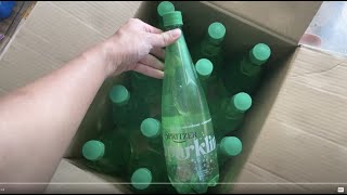 Spritzer Sparkling Water Carbonated Natural Mineral Water 1L 1000ml New Packaging Unboxing