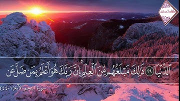 القارئ دلشاد الكلاري بەشێک لە سورة النجم