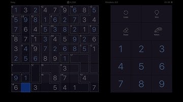 Solving Killer Sudoku - Level Easy - Puzzle 3