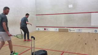 Use squash ball machine training trickle boast - Big Toy