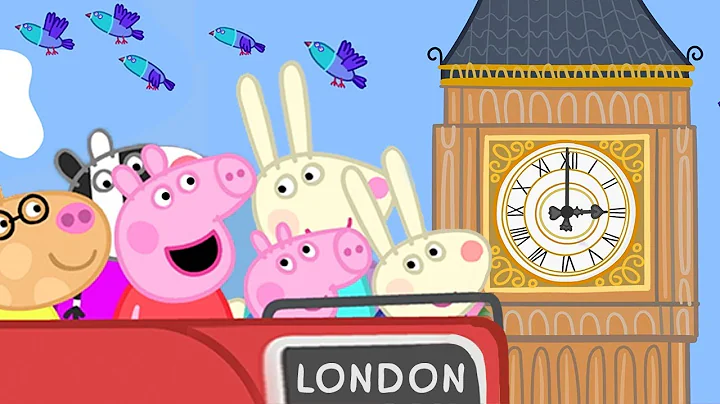 Fun Cartoons for Kids - Peppa Pig Goes to London