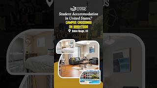 Campus Crossings on Brightside Baton Rouge | Student Accommodation USA | USA Student Housing #shorts