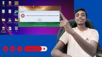 Aadhaar Enrol Servicee Client commmunication error while fetching station details || csc new update